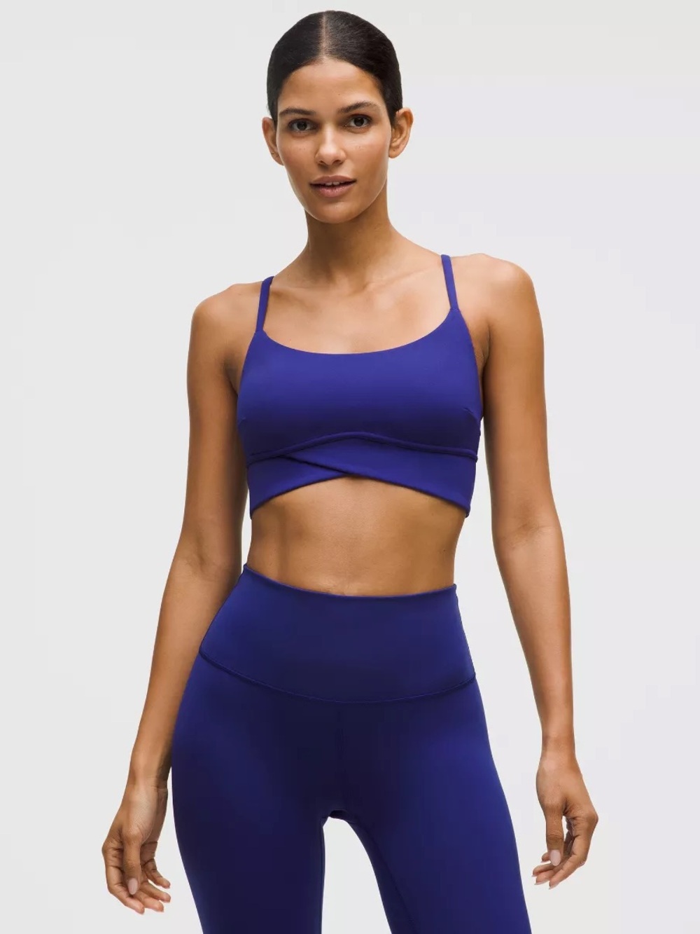 Lululemon Wunder Train Strappy Wrapped Bra